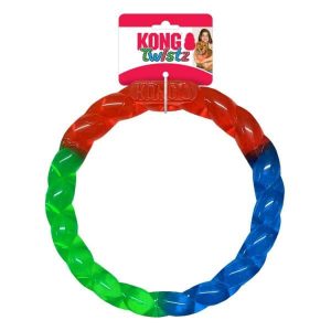 קונג טוויז טבעת צבעונית לכלב