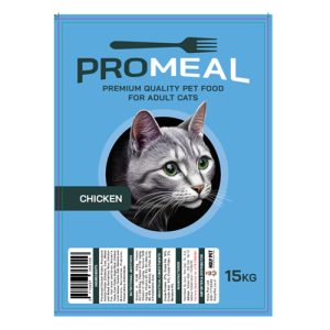 פרומיל עוף מזון לחתול 15 ק"ג