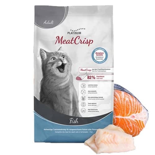 פלטינום MeatCrisp דגים מזון פרימיום לחתול בוגר