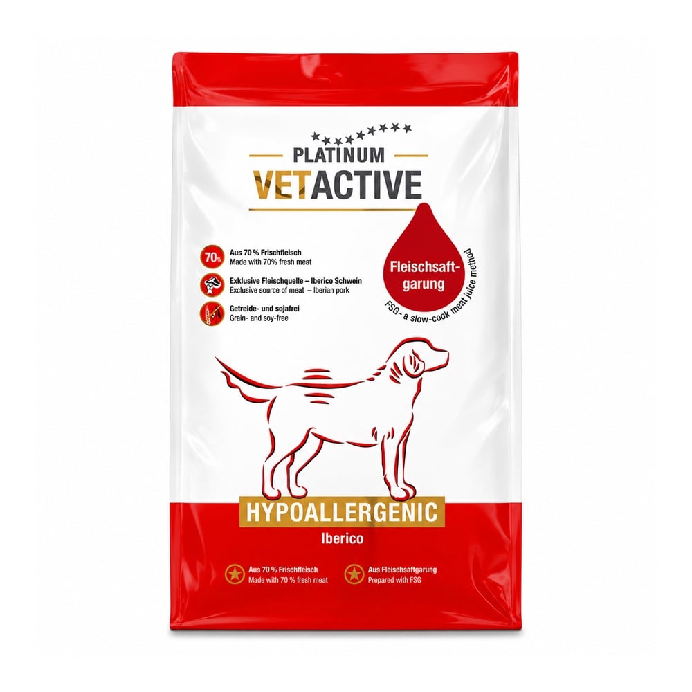 פלטינוםVetActive היפואלרגני מזון לכלב